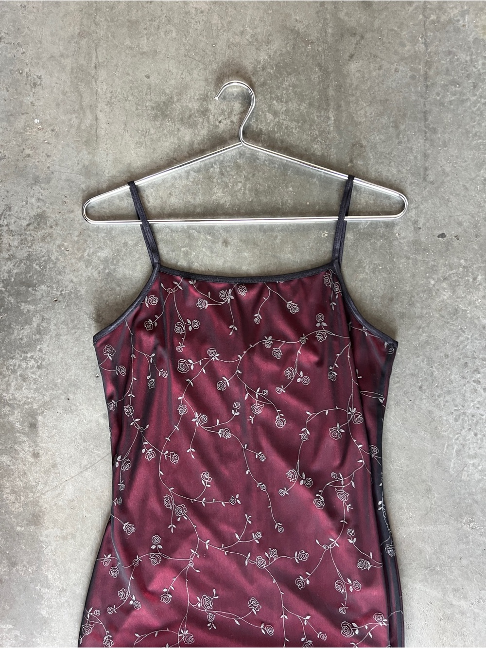 Vintage 90s Whimsigoth Sleeveless Slip Dress